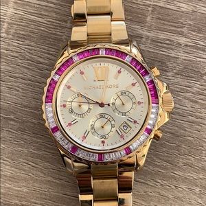Michael Kors Gold Wrist Watch (Everest)